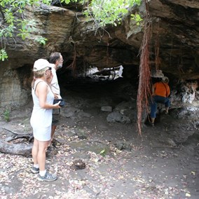 Investigating the caverns