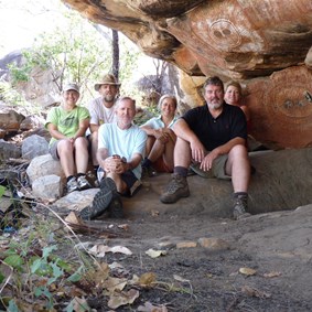 The expeditioners at KER