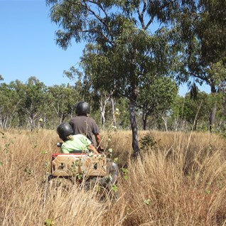 Scotty and Gaby trying to find the path