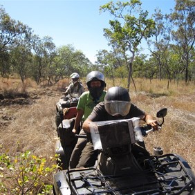 Following a washaway that was the old track