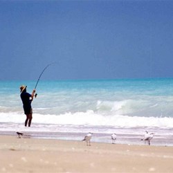 Eighty Mile Beach fishermen 
