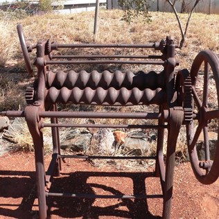 Old machinery at Battery Hill