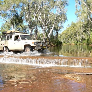 O'Shannassy River causeway