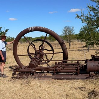 Bits of the old boiling-down works