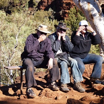 Three wise people????....out here???