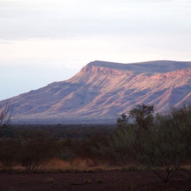 Mount Stevenson as the nights backdrop