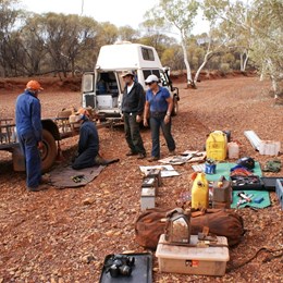 Engineering discussion about the stricken trailer