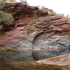 Main pool at the bottom of Hamersley Gorge