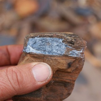 Crocidolite (Blue Asbestos) - Witenoom Gorge