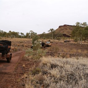 The Bolitho Road into Wittenoom Gorge