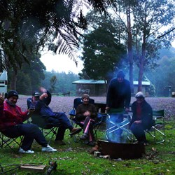 Campsite - Leven Canyon