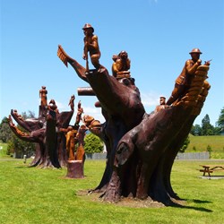 Ledgerwood statues