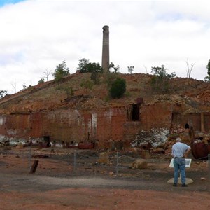 Remains of the old Chillagoe smelter