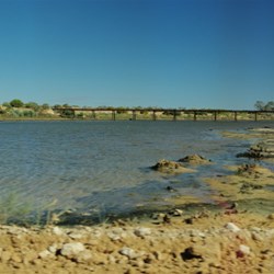 bridge ruins south of William creek