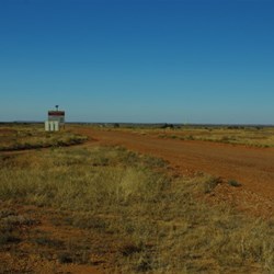 road sign near Oodnadatta