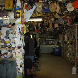 Interior of the Hotel at william creek...fascinating