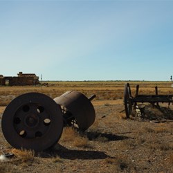 interesting relics from the past at the Explorers memorial