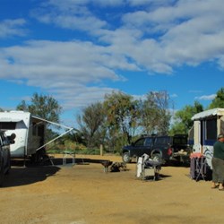 camping at Coward Springs...a lovely place to stay