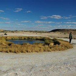 Blanche mound bubbler springs