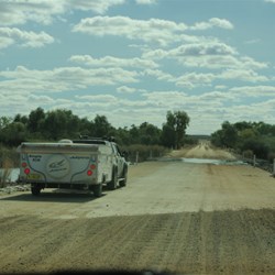 floodway at Neales river