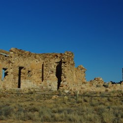 building ruins at Farina