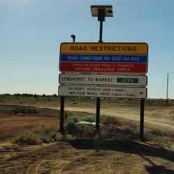 road sign at Lyndhurst