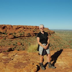 me and views from near the rim