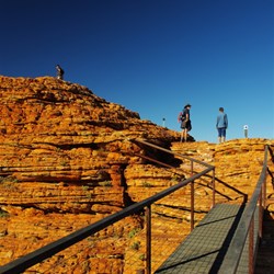 small bridge on the lookout side track