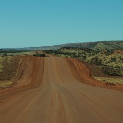 undulating road and scenery