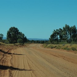 road and scenes along the way