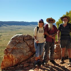 lookout over Ormiston Pound
