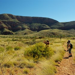 walking in Ormiston Pound
