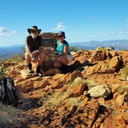 we reached the top...Mt Sonder summit