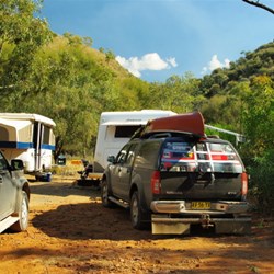 camp site at Trephina