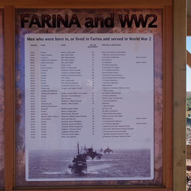 WW 2 Roll of Honour