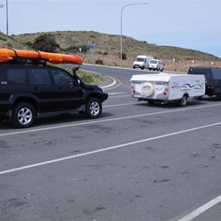 Waiting for the Ferry to arrive at Cape Jervis