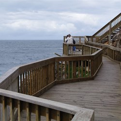 The Walkway down to Admirals Arch