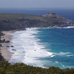 Looking towards Remarkable Rocks