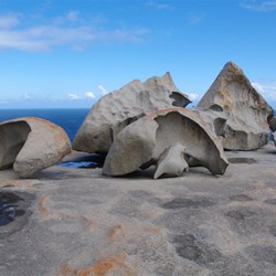 Rock formations at Remarkable Rocks