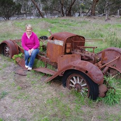 The owner of this old car loved Kangaroo Island that much, he stayed until he died