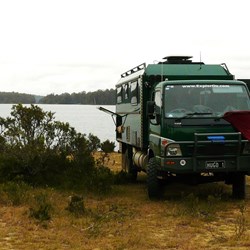 All alone on Lake Binney