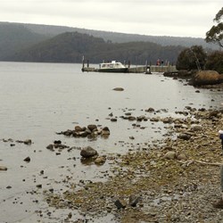 A dull day at Lake St Claire
