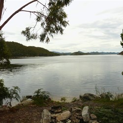 No fish bighting at Lake Burbury