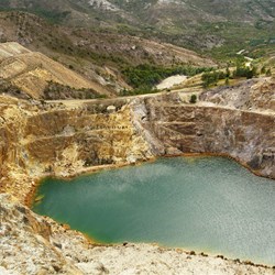 The old Iron Blow open cut mine