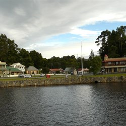 Quaint cottages in Straun