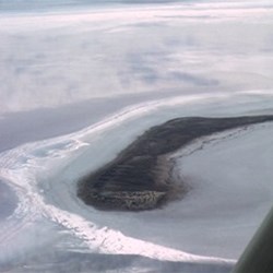 Island in Lake Frome