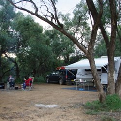 Yanga National Park campsite