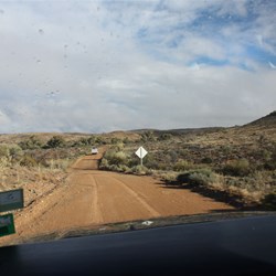 The Tuck Truck on the track west of Martins Well