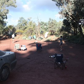 Drying stuff out at Wilpena