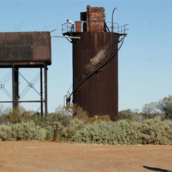 Tank and Desalinator at Beresford Siding